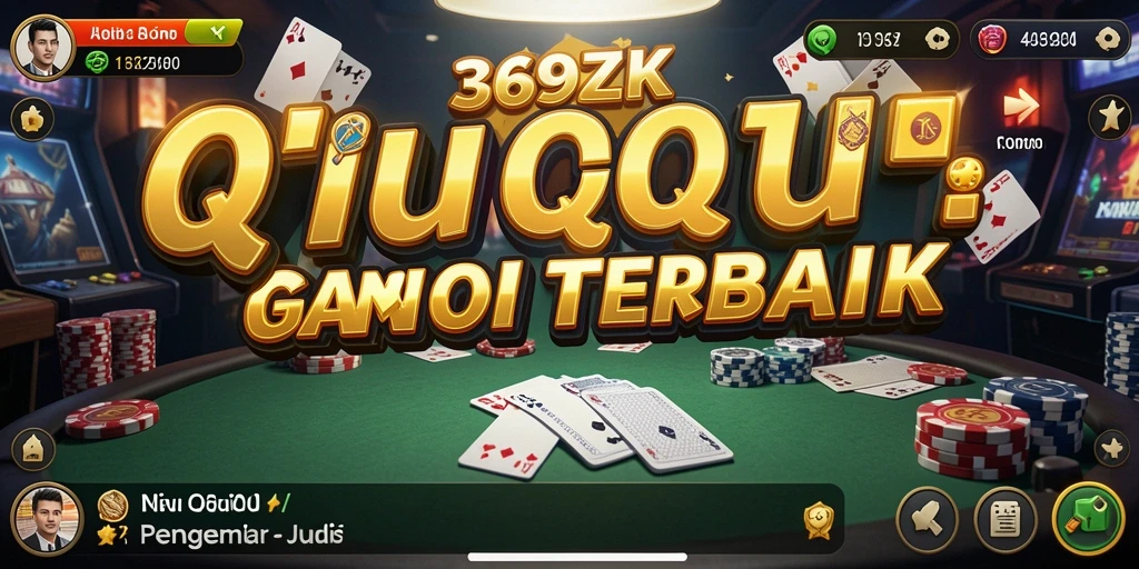 Tampilan gameplay QiuQiu yang seru dan mendebarkan.