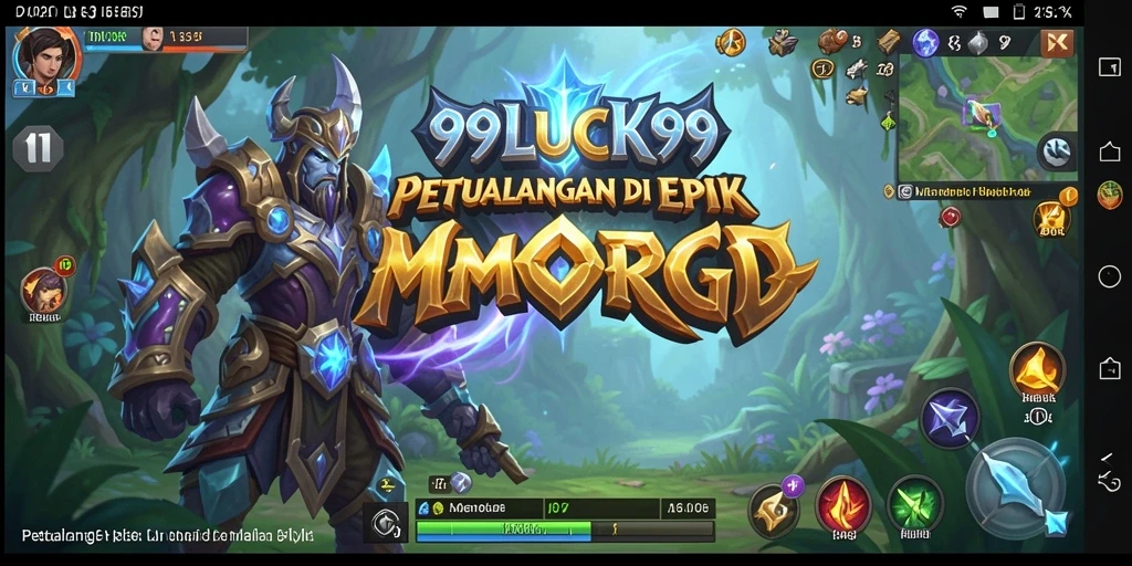 Screenshot gameplay 99LUCK99 yang menampilkan aksi pertempuran yang seru.