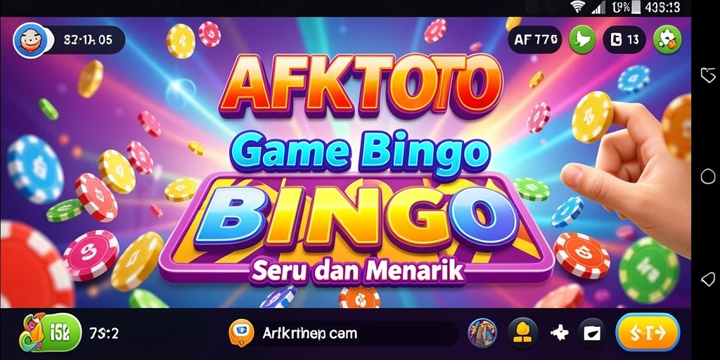 Tampilan gameplay AFKTOTO yang seru dan interaktif dalam permainan Bingo.