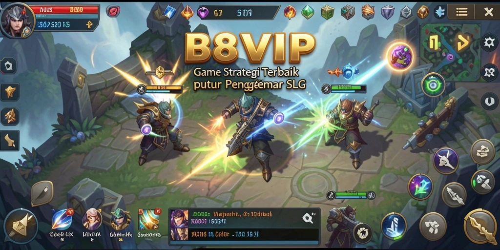 Tampilan menarik dari gameplay B8VIP yang penuh strategi.