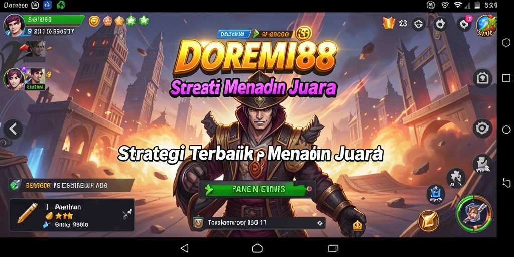 Tampilan gameplay DOREMI88 yang menantang dan penuh strategi.