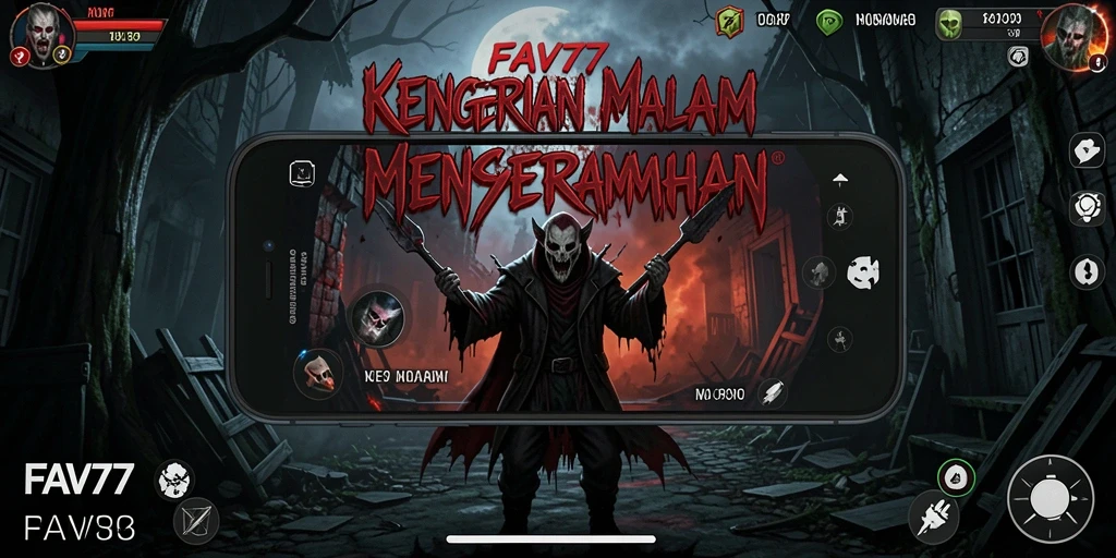 Gameplay menegangkan di dunia Horror yang gelap.