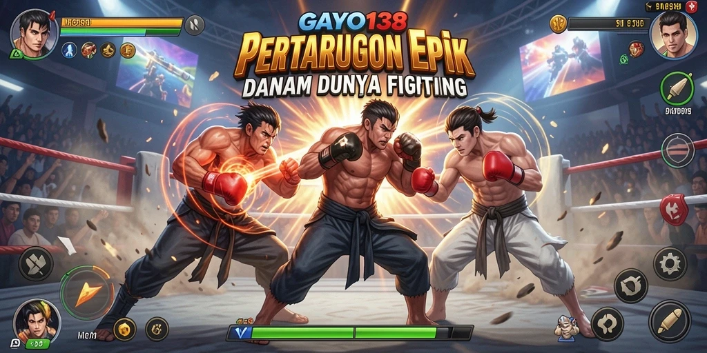 Tangkapan layar GAYO138 menampilkan aksi pertarungan yang mendebarkan.