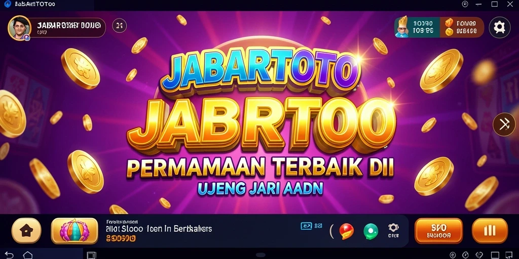 Screenshot gameplay JABARTOTO menunjukkan slot yang menarik dan interaktif.