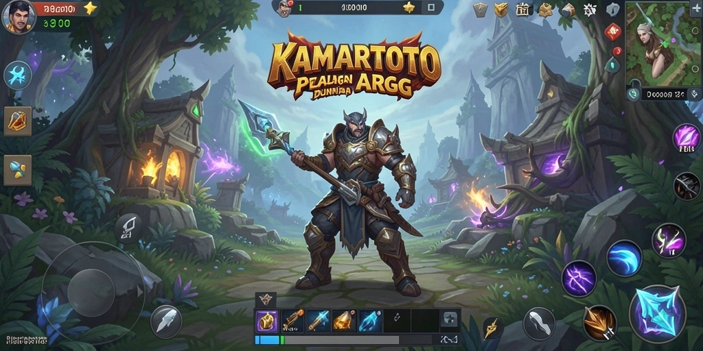 Tampilan gameplay ARPG KAMARTOTO yang menegangkan dan memikat.
