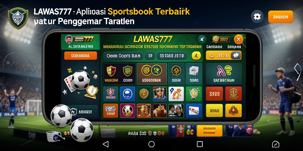 Tampilan utama LAWAS777 dengan antarmuka taruhan yang menarik.