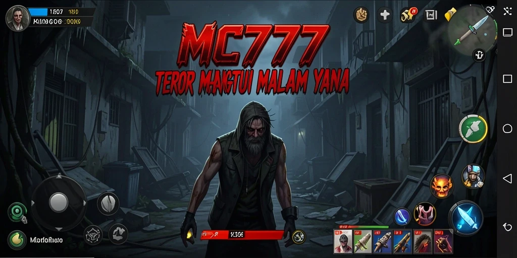 Gameplay menegangkan di dunia kegelapan penuh teror.