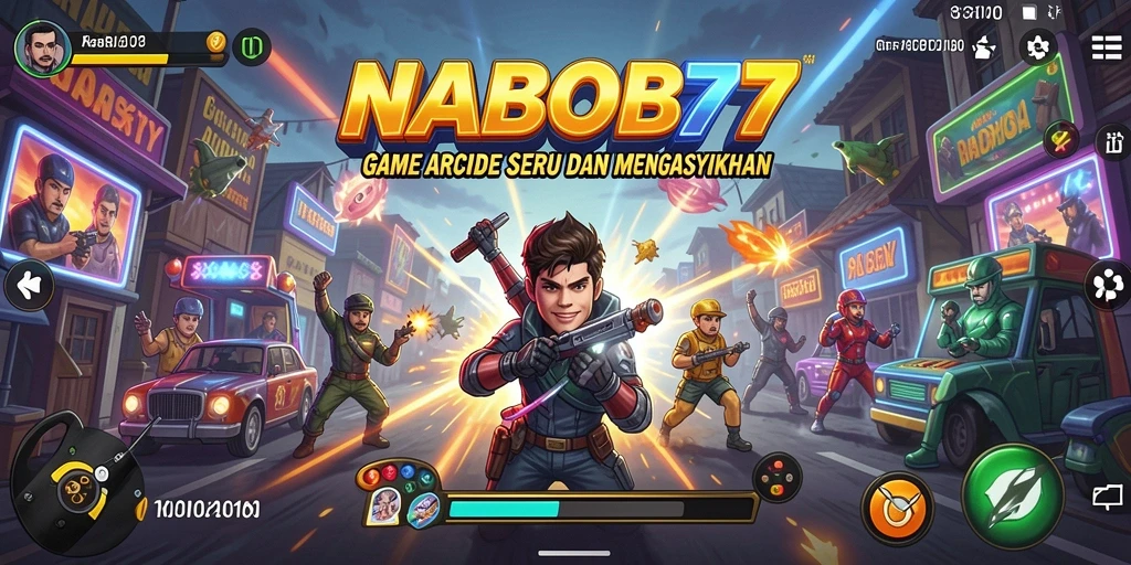 Tampilan gameplay <strong>NABOB77</strong> yang penuh aksi dan keseruan.