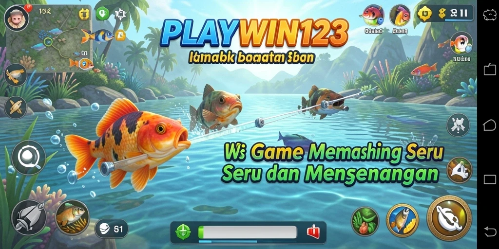 Gameplay menarik dalam dunia memancing di PLAYWIN123.
