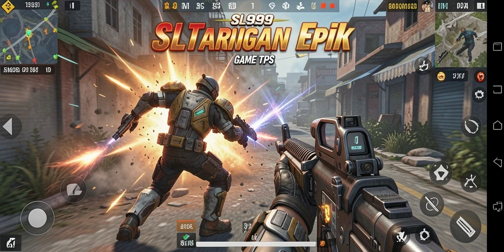 Tampilan luar biasa dari gameplay TPS dalam SL999 yang menegangkan.