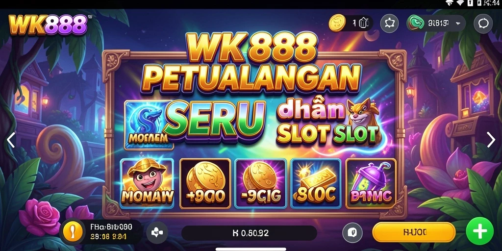 Screenshot gameplay WK888 yang memukau dan seru.