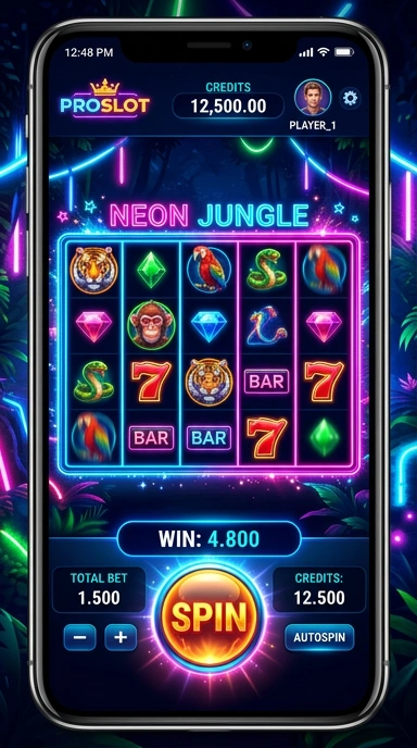 Screenshot proses unduh aplikasi di proslot yang cepat.